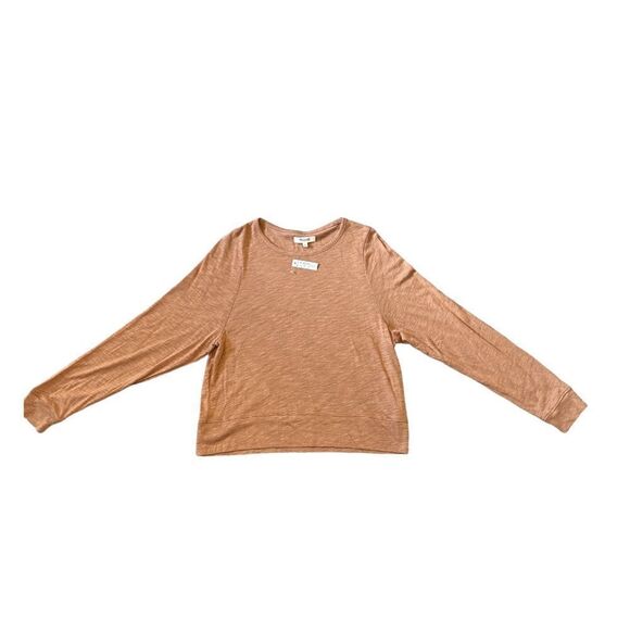 Madewell Highpoint Dolman-Sleeve Tee Heather Rust Size Small New With Tags - Picture 3 of 9
